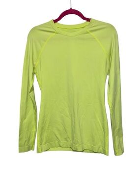 Figs Seamless Crew Neck Underscrub Ribbed Fitted Long Sleeve Shirt Medium